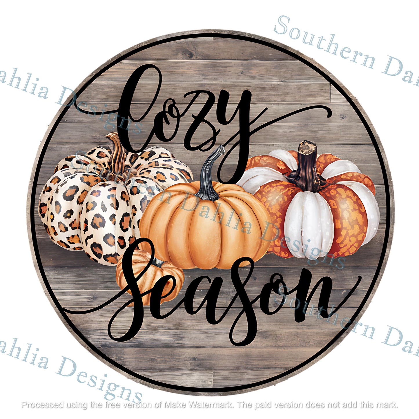 Cozy Season Fall Halloween pumpkin design for sublimation dtf dtg home decor crafts instant png/svg digital download