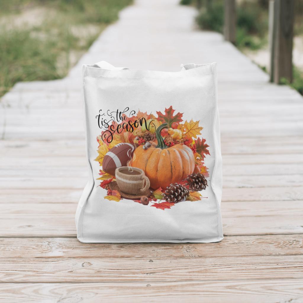 Tis The Season pumpkin coffee fall halloween design for sublimation dtf dtg home decor gift item instant png/svg digital download