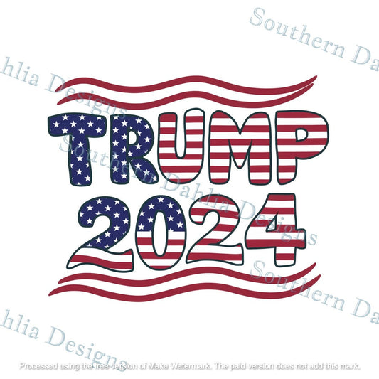 Trump election president 2024 america decoration  graphic sublimation dtf dtg design instant digital download png