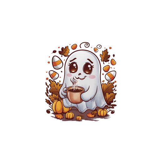 Cute ghost halloween PNG